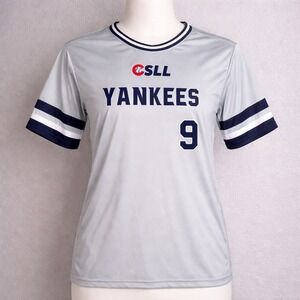 Colorado Springs Little League Baseball Yankees Jersey Tee Size Large L